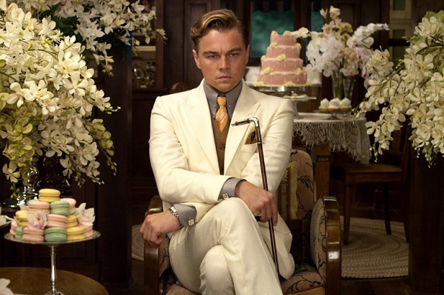 Leonardo diCaprio jako Gatsby